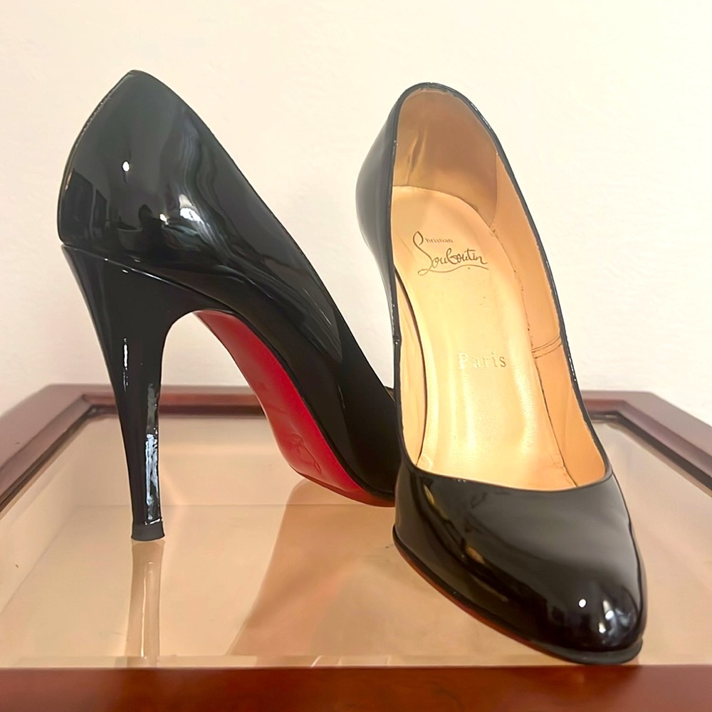 Christian Louboutin black heels